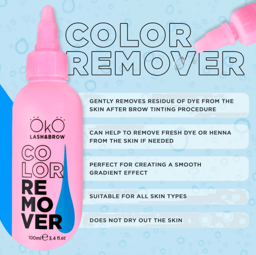 Removedor de Color de Henna Cejas OKO 100 ml - 2