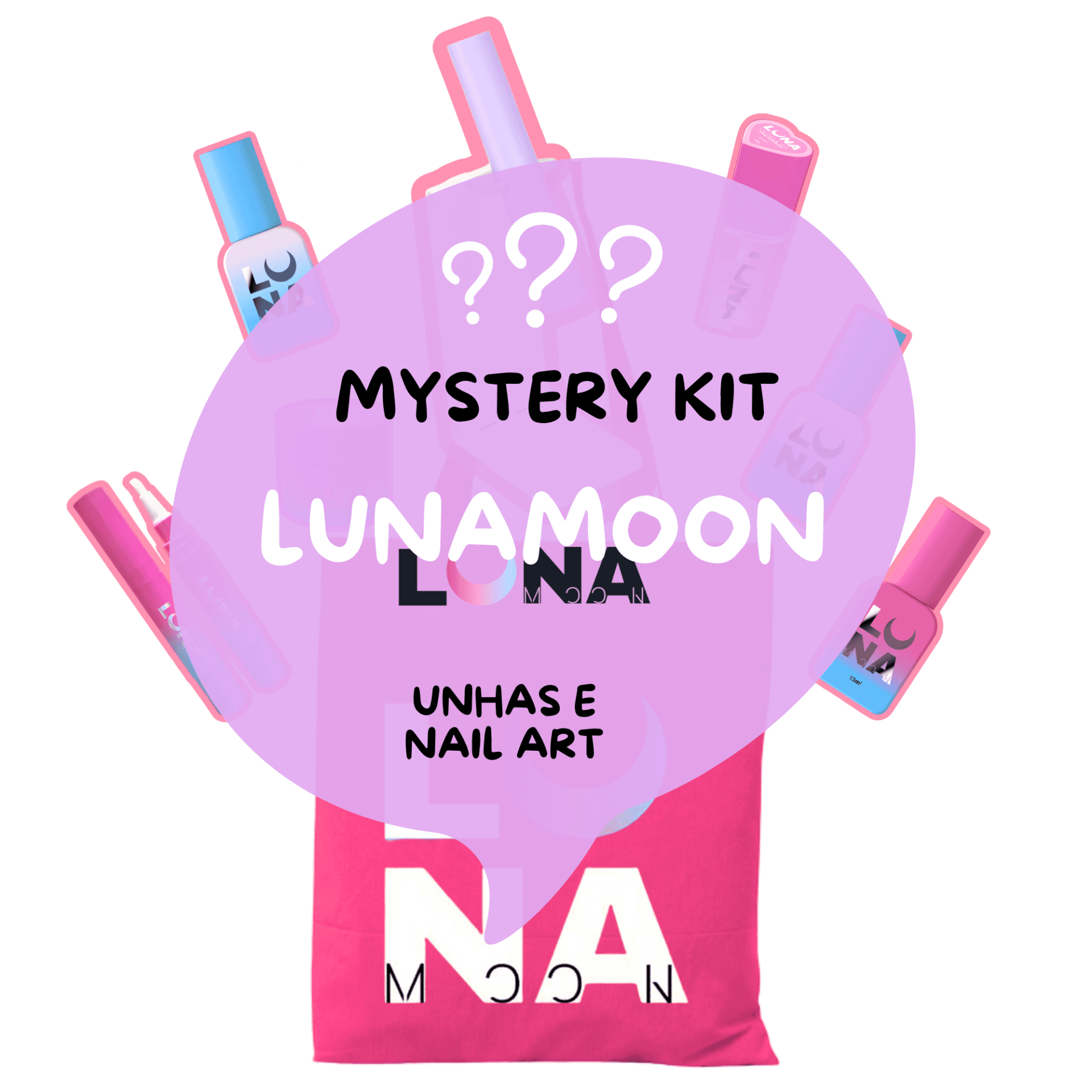 Mystery Kit LunaMoon - Kit Surprise d'Ongles et Nail Art - 1