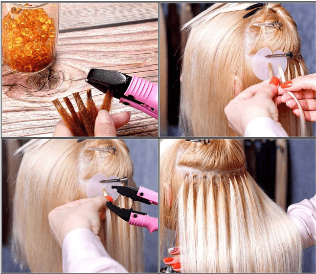 Kératine Granulaire pour Extensions de Cheveux 2 Flacons - 2