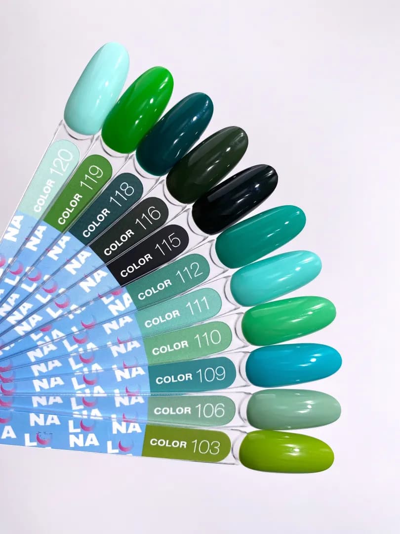 Gel-Lack – Gel Polish Nº106 Salbei – 13 ml LUNAmoon - 5