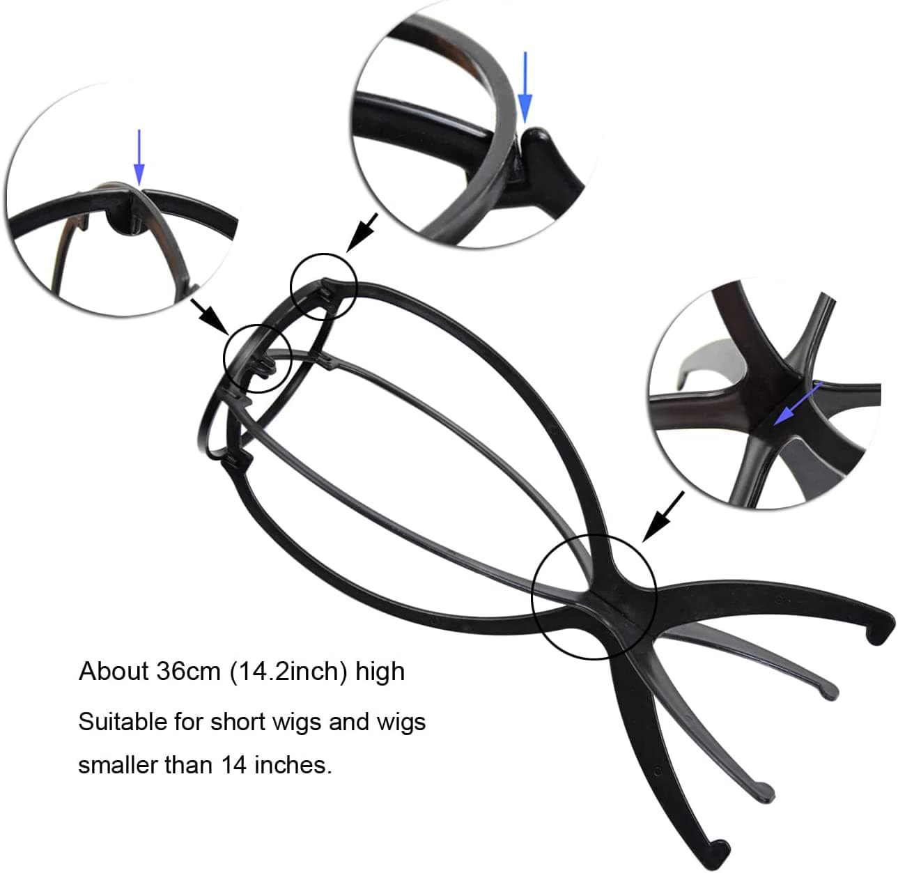 Foldable Wig Stand - 3