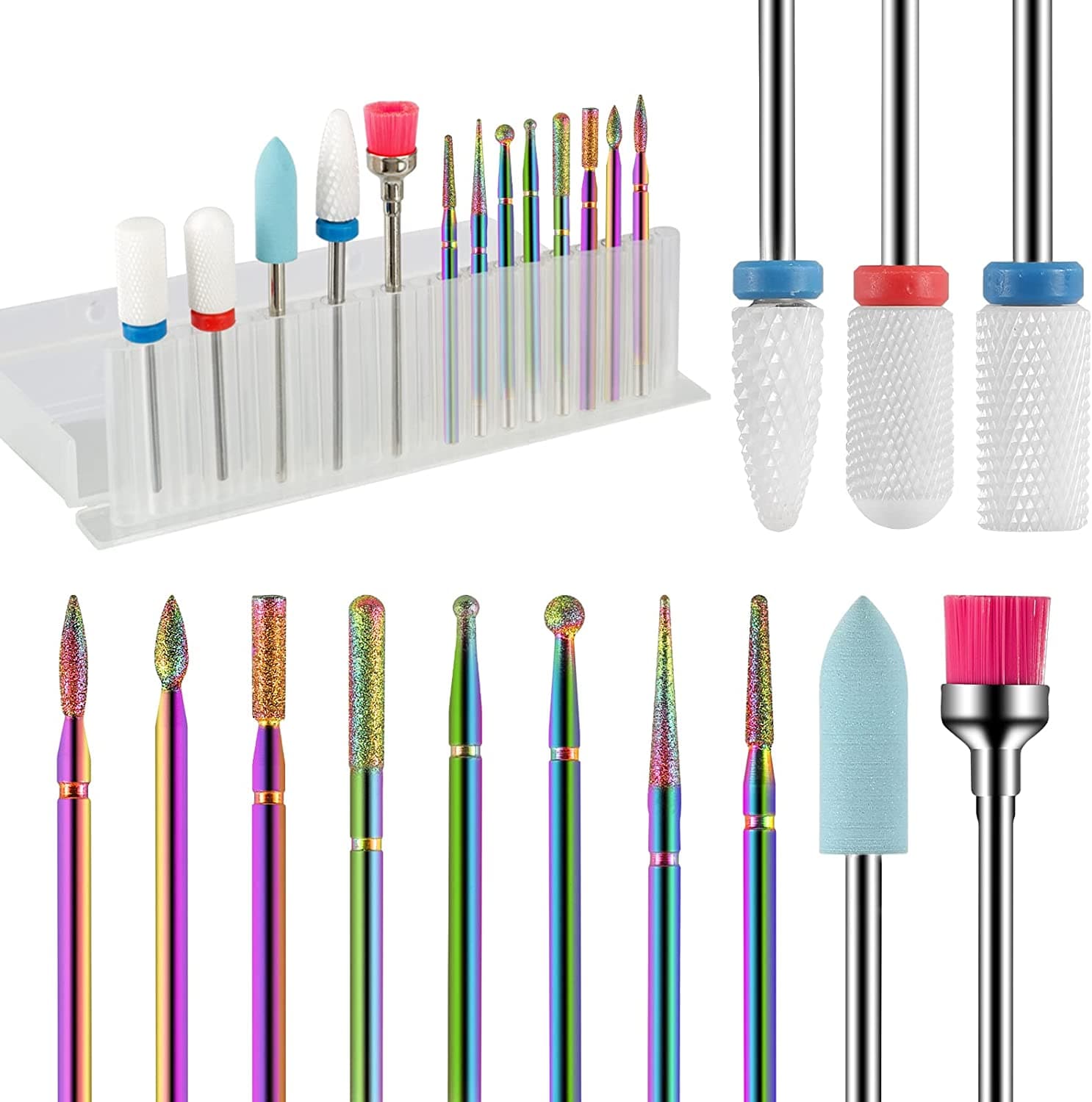 Kit Profissional Ponteiras de Brocas (Carbides) 13 Peças