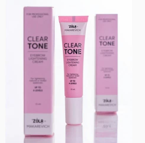 ZOLA Clear Tone - Crema Aclaradora para Cejas - 1
