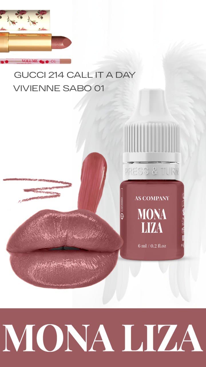 Lippenpigment Mona Liza - Linie Paradise 6ml - AS Company - 2