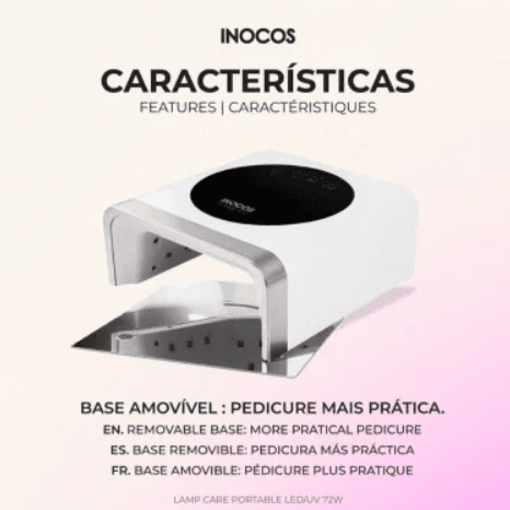 Inocos LED UV Lamp Care tragbare 72W - 9