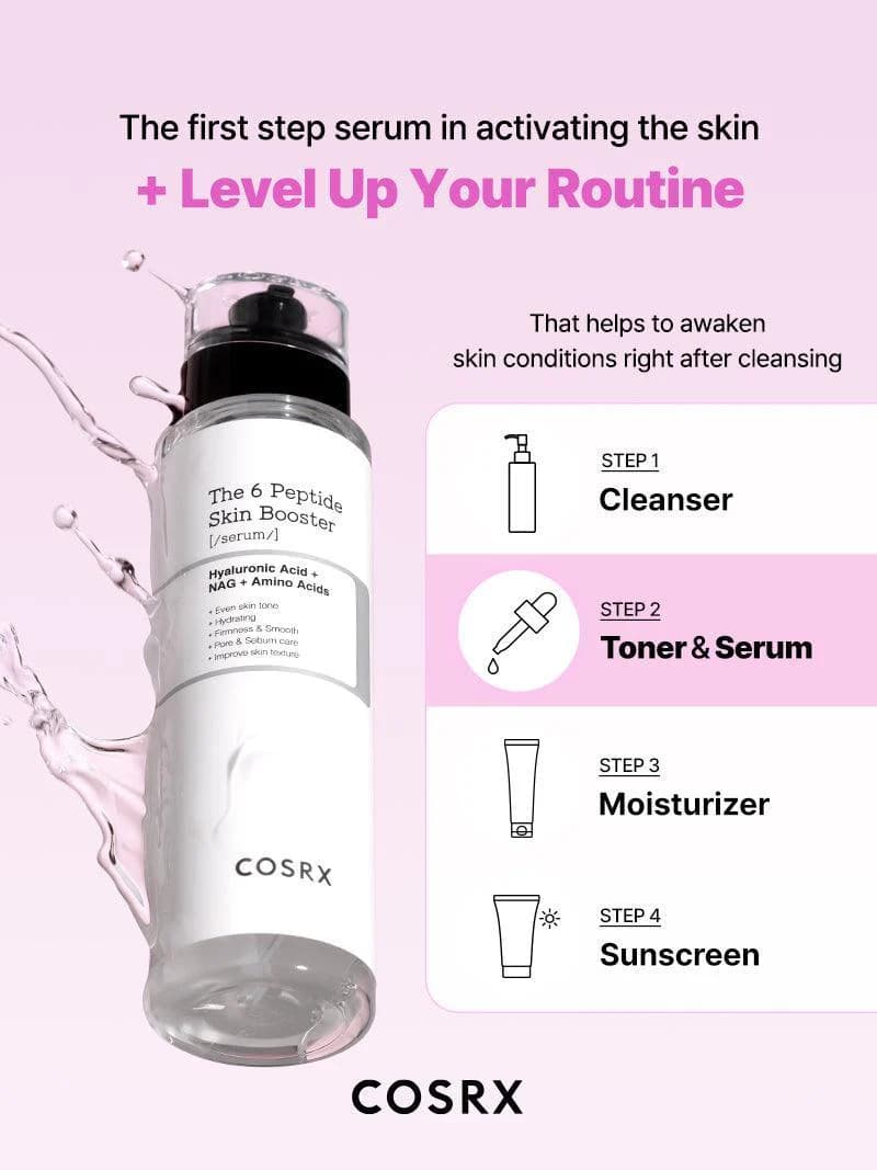 COSRX – 6 Peptide Skin Booster Serum 150 ml - 6