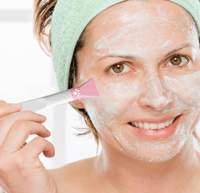 Silicone Facial Mask Brush Set - 3