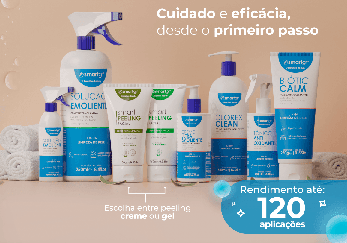 Kit Profissional de Limpeza de Pele Avançado - Smart GR