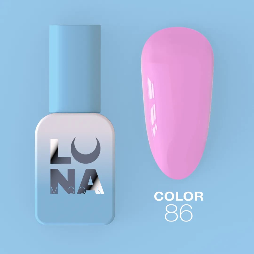 Gel-Lack – Gel Polish Nr. 86 Hot Pink – 13 ml LUNAmoon