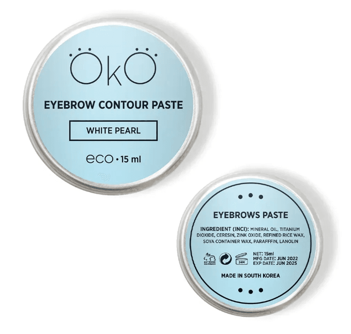 Augenbrauenkonturpaste OKO White Pearl ? 15 ml - 6