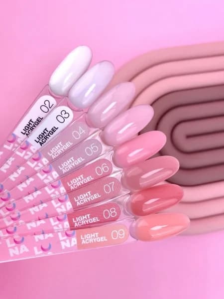 Light Acrygel Nº4 – Milky Pale Pink – 13 ml LUNAmoon - 4