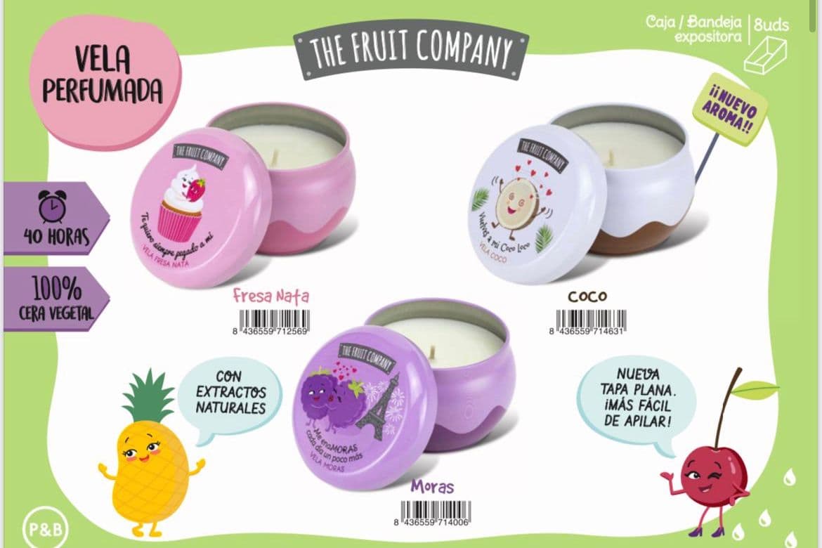 The Fruit Company - Duftkerze - 1