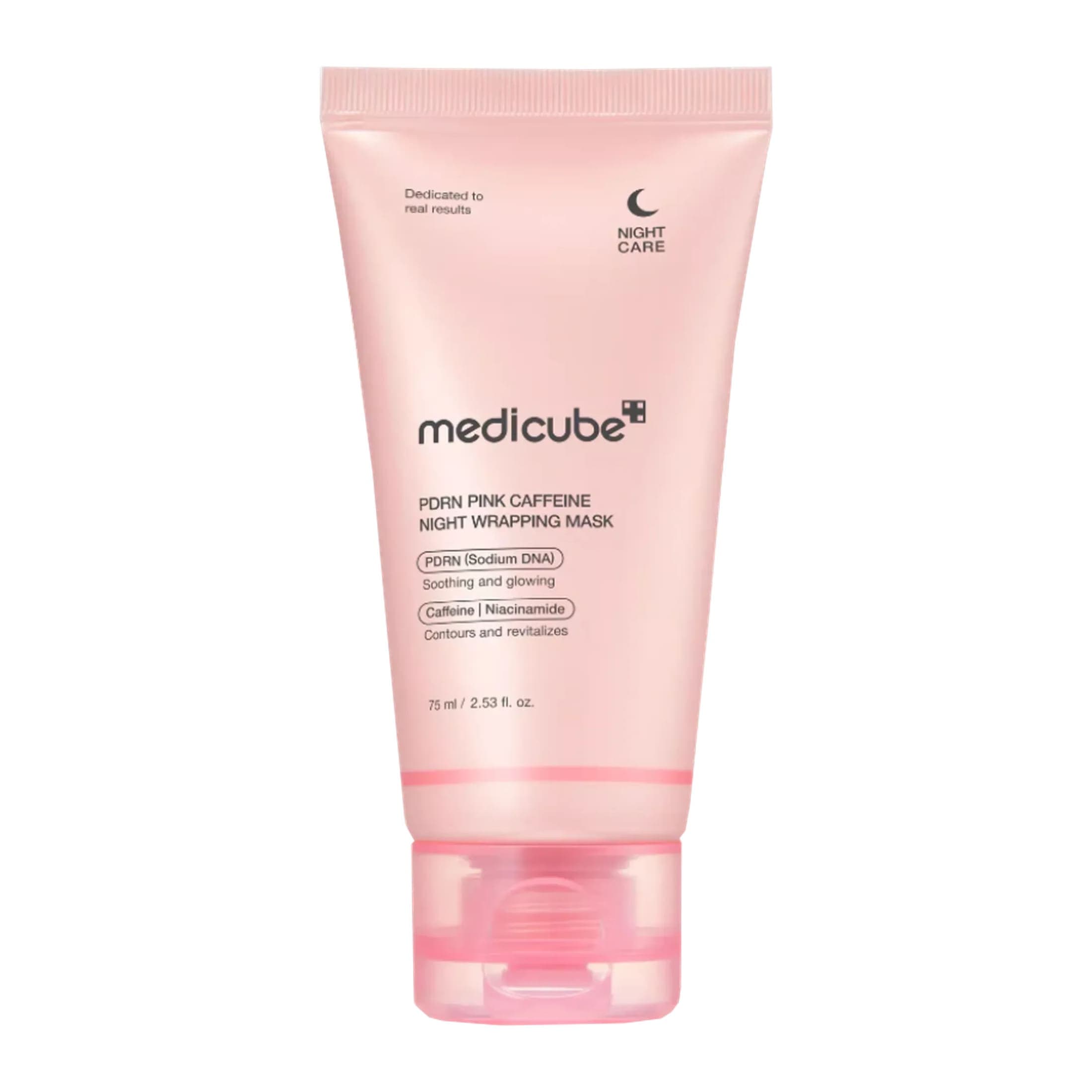 Medicube PDRN Pink Caffeine Night Mask — Cuidado Noturno 75 ml