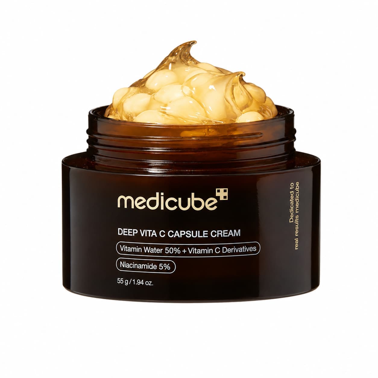 Medicube Deep Vita C Capsule Cream — Creme Facial 55 g, embalagem do produto