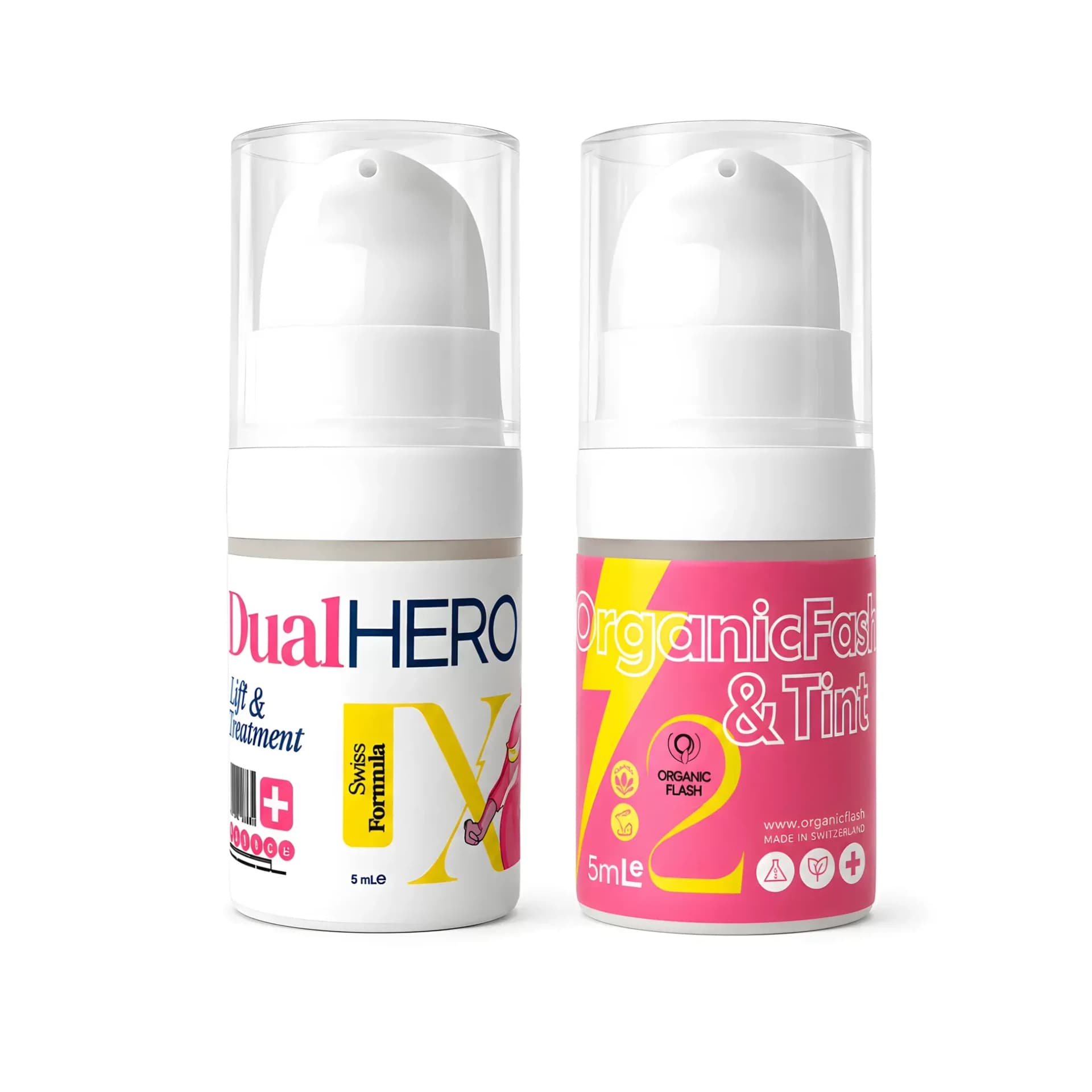 Pink Flash Dual Hero Schritt 1 - Hybrid-Lotion für Lash Lifting und Brow Lamination 5 ml - 2