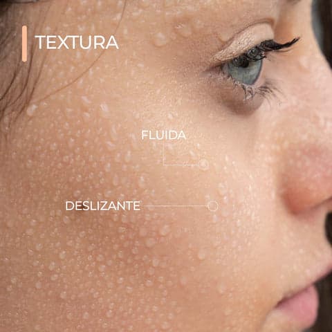 Textura do PDRN Skin Pro Smart GR durante aplicação facial