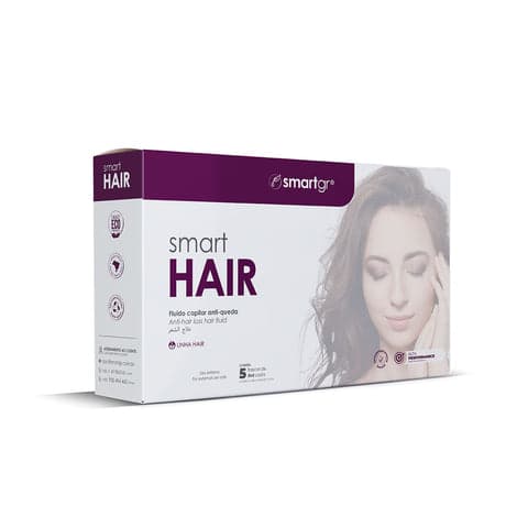 Caixa Hair Press Smart GR com cinco frascos de 5 ml