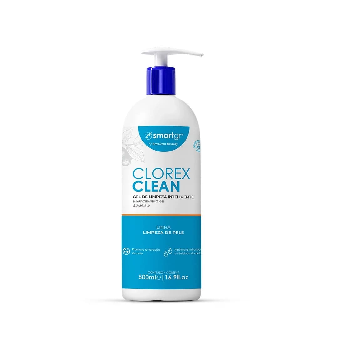 Gel de Limpeza Clorex Smart GR 500 ml, embalagem principal
