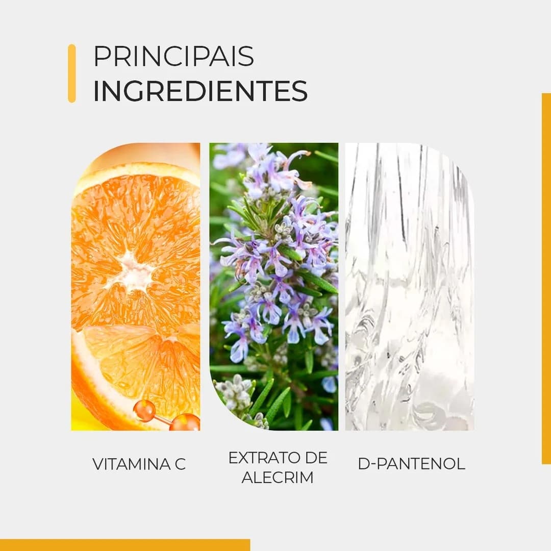 Espuma de Limpeza Vitamina C Smart Vita C+ Smart GR 150 ml, principais ingredientes da fórmula