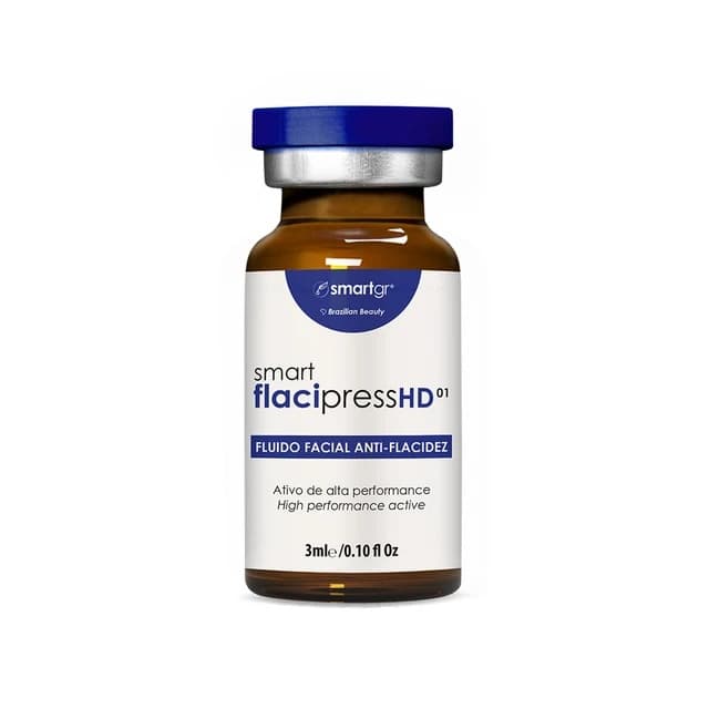 Frasco Flacipress HD fluido facial de 3 ml