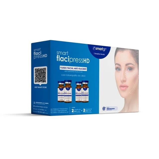 Caixa Flacipress HD Smart GR com quatro frascos
