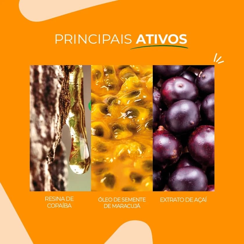 Gel de Limpeza Raízes Copaíba Smart GR 200 ml, resina de copaíba, maracujá e açaí