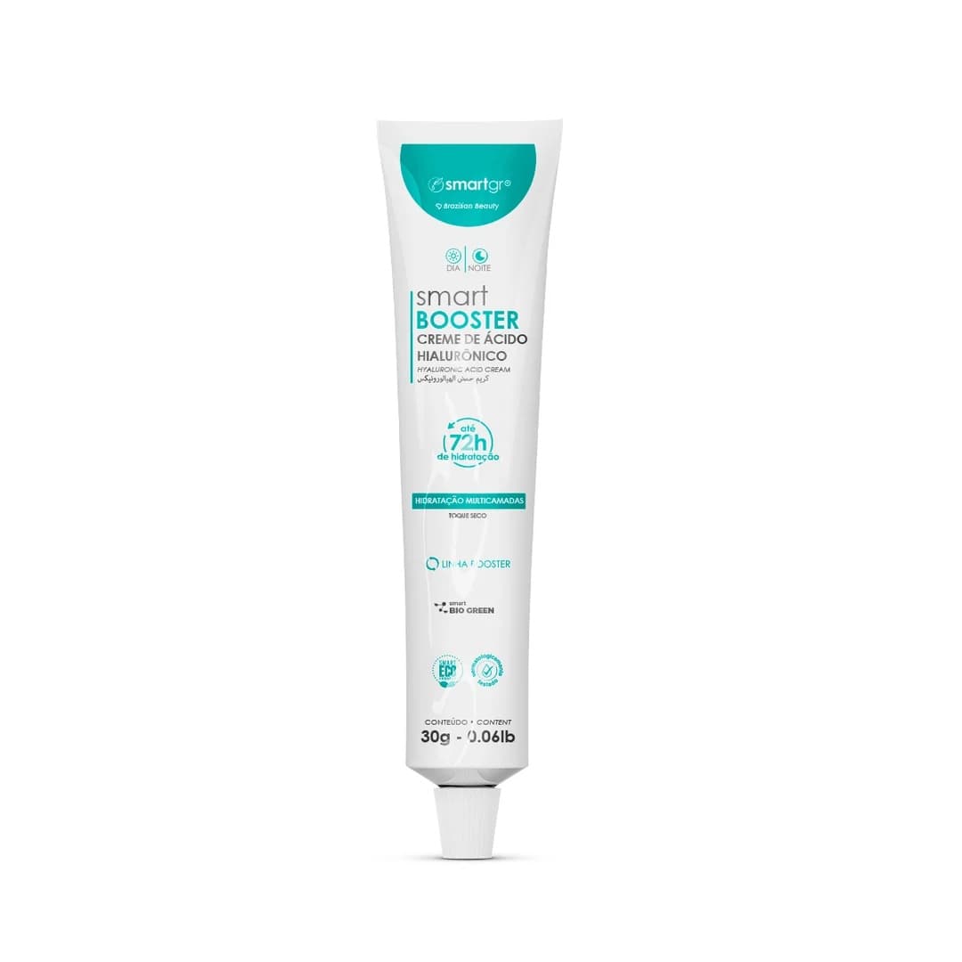 Creme Booster Ácido Hialurónico Smart GR 30 g, embalagem principal