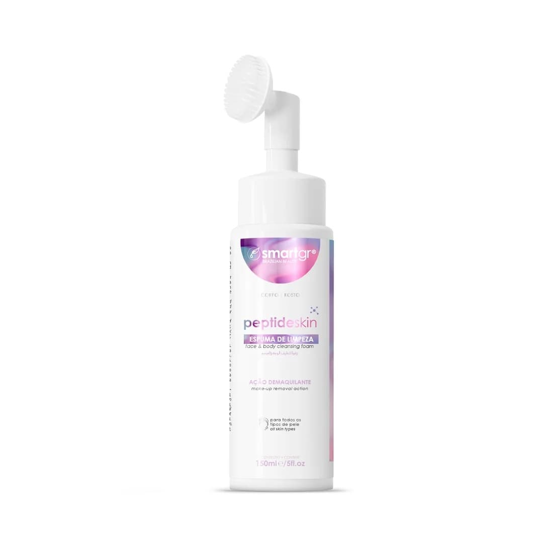 Espuma de Limpeza Peptide Skin Smart GR 150 ml, embalagem principal